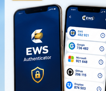 Voorbeeld van EWS Authenticator op Android
